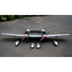 Samolot F82 Twin Mustang (klasa 46 EP-GP)(2,0m rozpiętości) ARF - VQ-Models